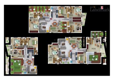 Image of 1359 Sq.ft 3 BHK Apartment / Flat for sale in GenX Landmark, Danapur, Patna for Rs. 14000000
