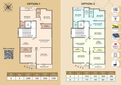 Image of 1950 Sq.ft 4 BHK Apartment / Flat for sale in Silver Luxuria, Lake Town, Kolkata for Rs. 13000000