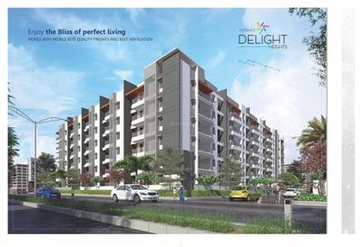 Image of 1650 Sq.ft 3 BHK Apartment / Flat for sale in Vistara Delight Heights, Kompally, Hyderabad for Rs. 9900000