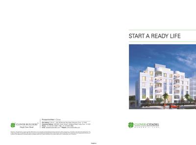 Image of 1750 Sq.ft 3 BHK Apartment / Flat for sale in Clover Citadel, Wanowrie, Pune for Rs. 17000000