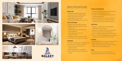 Image of 617 Sq.ft 2 BHK Apartment / Flat for sale in Bhosale Galaxy, Charholi Budruk, Pune for Rs. 4400000