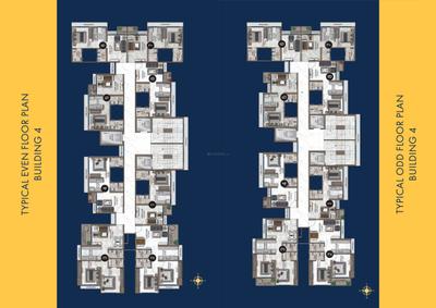 Image of 616 Sq.ft 1 BHK Apartment / Flat for sale in Megaj La Mer One , Panvel, Navi Mumbai for Rs. 5000000