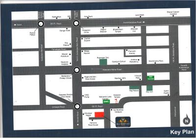 Image of 1100 Sq.ft 2 BHK Apartment / Flat for sale in S M Raj Heritage Phase I, Godadara, Surat for Rs. 3200000