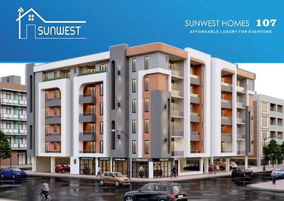 Image of 1550 Sq.ft 3 BHK Apartment / Flat for sale in Sunwest Homes 107, Sector 107, Noida for Rs. 7750000