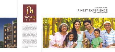 Image of 1470 Sq.ft 3 BHK Apartment / Flat for sale in Jayam Heights, Kurmannapalem, Visakhapatnam for Rs. 5590000