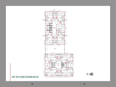 Image of 898 Sq.ft 2 BHK Apartment / Flat for sale in Pushkar Royal, Zundal, Ahmedabad for Rs. 5279175