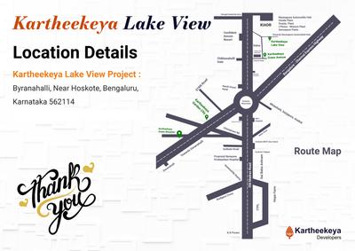 Image of 1225 Sq.ft Residential Plot / Land for sale in Kartheekeya Lake View, Byrnahalli, Kolar for Rs. 3062500