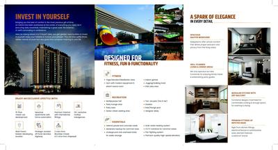 Image of 940 Sq.ft 2 BHK Apartment / Flat for sale in La Centra Phase 1, Tathawade, Pune for Rs. 8000000