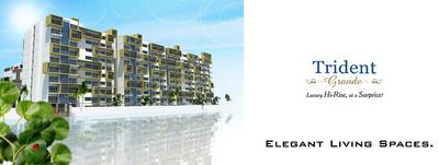 Image of 1363 Sq.ft 2 BHK Apartment / Flat for sale in Trident Grande, Kompally, Hyderabad for Rs. 6700000