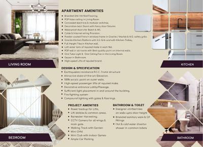 Image of 910 Sq.ft 2 BHK Apartment / Flat for sale in AB Aleen Heights, Nalasopara West, Nala Sopara for Rs. 5200000