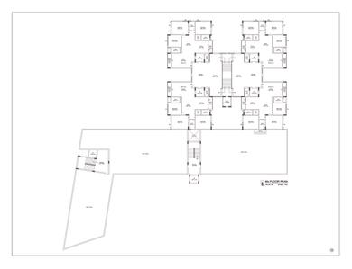 Image of 1800 Sq.ft 3.5 BHK Apartment / Flat for sale in Shubh Hilton Aristo, Mavdi, Rajkot for Rs. 17300000
