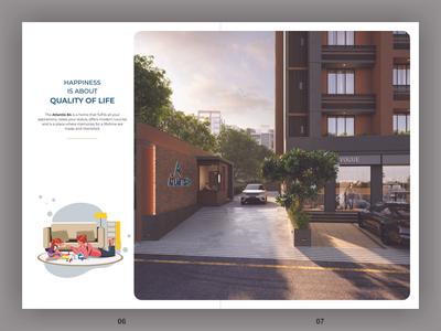 Image of 1845 Sq.ft 3 BHK Apartment / Flat for sale in The Atlantis 84, Zundal, Ahmedabad for Rs. 7100000