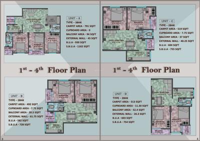 Image of 754 Sq.ft 2 BHK Apartment / Flat for sale in Shivaay Alo Enclave, Jyotikuchi, Guwahati for Rs. 3416000