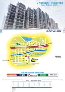 Image of 566 Sq.ft 2 BHK Apartment / Flat for sale in Vashisth Heights, Sector 87, Faridabad for Rs. 4500000