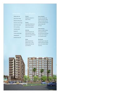 Image of 1550 Sq.ft 3 BHK Apartment / Flat for sale in Diwali Blessings, Vaishno Devi Circle, Ahmedabad for Rs. 8500000