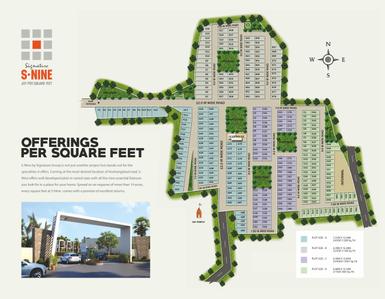 Image of 1000 Sq.ft Residential Plot / Land for sale in Signature S 9, Hoshangabad Road, Bhopal for Rs. 3800000