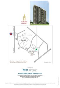 Image of 590 Sq.ft 1 BHK Apartment / Flat for sale in PNK Imperial Heights Phase I A And B Wing, Mira Road East, Mira Bhayandar for Rs. 7000000