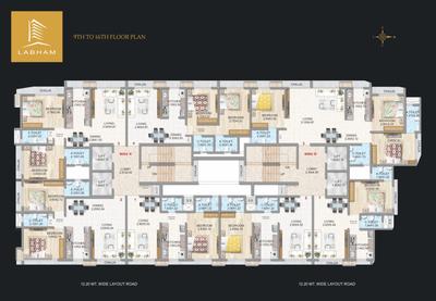 Image of 750 Sq.ft 1 BHK Apartment / Flat for sale in Gurukrupa Labham Residency, Ghatkopar East, Mumbai for Rs. 11500000