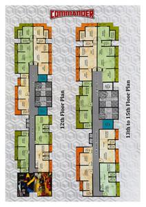 Image of 500 Sq.ft 1.5 BHK Duplex for sale in Shree Commander CHSL, Nalasopara East, Nala Sopara for Rs. 420000