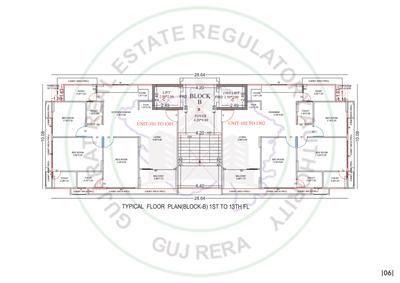 Image of 2313 Sq.ft 3 BHK Apartment / Flat for sale in Harinee Aalayam 2 By Hari Group, Sargasan, Gandhinagar for Rs. 9000000