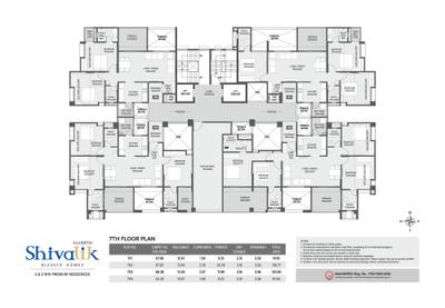 Image of 1235 Sq.ft 2 BHK Apartment / Flat for sale in Saarrthi Shivalik, Kothrud, Pune for Rs. 17000000