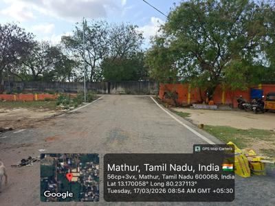 Image of 800 Sq.ft Residential Plot / Land for sale in AVM Metro City, Mathur, Mathavaram, Chennai for Rs. 5040000