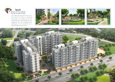 Image of 650 Sq.ft 1 BHK Apartment / Flat for sale in Konark Solitaire, Ambivli, Thane for Rs. 3150000