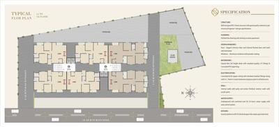 Image of 1000 Sq.ft 3 BHK Apartment / Flat for sale in Maruti Shivalay Luxuria, Waghodia Road, Vadodara for Rs. 6800000