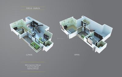 Image of 1709 Sq.ft 3 BHK Apartment / Flat for sale in Linea Sunflower, Kengeri, Bengaluru for Rs. 12500000