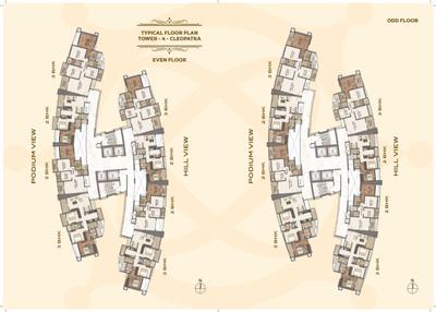 Paradise Sai World Empire Phase 5 Tower 7 De Louis Brochure 13