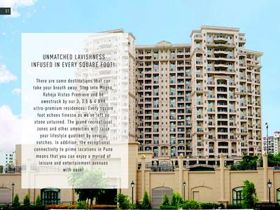 Image of 2500 Sq.ft 3 BHK Apartment / Flat for sale in K Raheja Vistas Premiere Maxima, Mohammed Wadi, Pune for Rs. 40000000