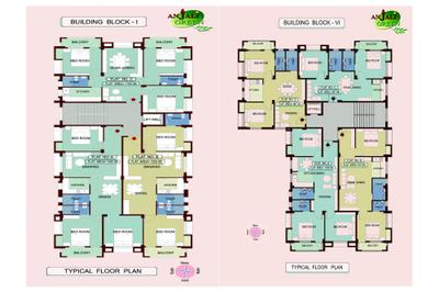 Image of 1350 Sq.ft 3 BHK Apartment / Flat for sale in Chakraborty Anjali Green, Rajarhat, Kolkata for Rs. 7000000