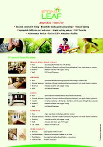 Image of 1325 Sq.ft 3 BHK Apartment / Flat for sale in TDI Spring Leaf, Sector 118, Mohali for Rs. 7800000