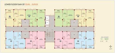 Image of 2000 Sq.ft 3.5 BHK Duplex for sale in Capricorn Jewels, New Alipore, Kolkata for Rs. 30000000