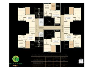 Image of 980 Sq.ft 2 BHK Apartment / Flat for sale in Guardian Hill Shire Phase 2, Wagholi, Pune for Rs. 6000000
