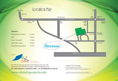 Image of 1432 Sq.ft 3 BHK Apartment / Flat for sale in Isha Misty Green, Chansandra, Bengaluru for Rs. 12800000