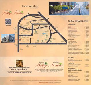 Image of 1377 Sq.ft 3 BHK Apartment / Flat for sale in Habulus Heritage, Electronic City, Bengaluru for Rs. 7022700
