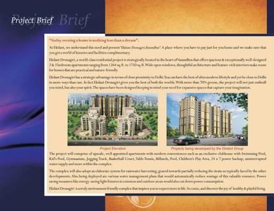 Image of 1264 Sq.ft 2.5 BHK Apartment / Flat for sale in Ekdant Dronagiri Vasundhara, Vasundhara, Ghaziabad for Rs. 13000000