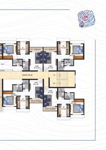 Image of 732 Sq.ft 2 BHK Apartment / Flat for sale in Balaji Govind, Dombivli East, Thane for Rs. 5120000