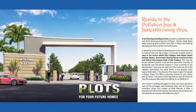 Image of 1000 Sq.ft Residential Plot / Land for sale in Singar City, Naya Raipur, Raipur for Rs. 1400000