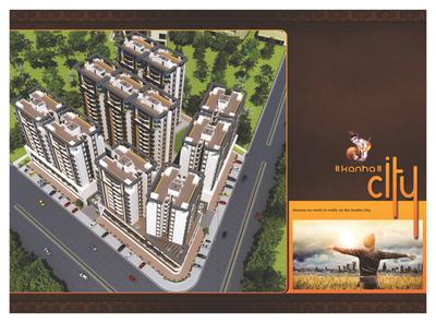 Image of 1550 Sq.ft 3 BHK Apartment / Flat for sale in Kanha City, Sayajipura, Vadodara for Rs. 3775000
