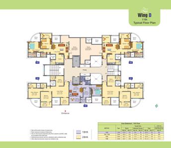 Image of 999 Sq.ft 2 BHK Apartment / Flat for sale in DSK Kunjaban, Punawale, Pune for Rs. 7000000