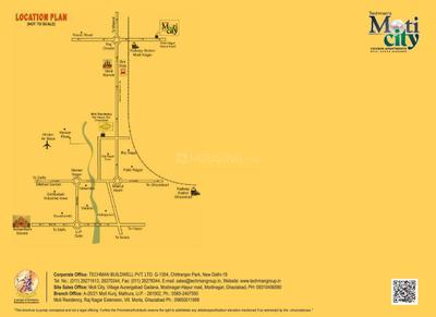 Image of 50000 Sq.ft Residential Plot / Land for sale in Techman Moti City Phase 1, Modinagar, Ghaziabad for Rs. 28000000