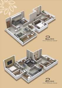 Image of 648 Sq.ft 2 BHK Apartment / Flat for sale in RB Vanity View, Lohegaon, Pune for Rs. 6700000