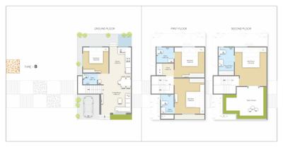 Image of 1500 Sq.ft 4 BHK Villa for sale in Auro Vivaanta, Bill, Vadodara for Rs. 8500000