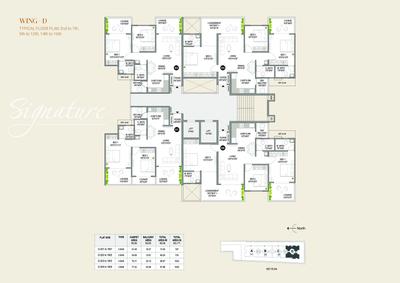 Image of 1038 Sq.ft 2 BHK Apartment / Flat for sale in Sai Signature, Mamurdi, Pune for Rs. 4900000