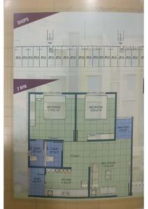 Image of 1080 Sq.ft 2 BHK Apartment / Flat for sale in Satva Gokul 2, Kathwada, Ahmedabad for Rs. 4000000