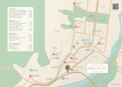 Image of 1745 Sq.ft 3 BHK Apartment / Flat for sale in Gami Satyam Palacio, Kharghar, Navi Mumbai for Rs. 25600000