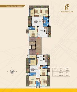 Image of 2100 Sq.ft 3 BHK Apartment / Flat for sale in NK Poddar Enclave, Upper Bazar, Ranchi for Rs. 16000000