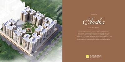 Image of 1150 Sq.ft 2 BHK Apartment / Flat for sale in Goldbricks Aastha Apartment M7 Phase I Anandam World City, Labhandih, Raipur for Rs. 4450000